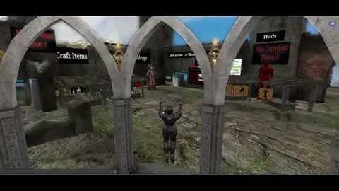 konk Combat Game Builder Npc Interactions And Quest part1 for open sim and the hypergrid