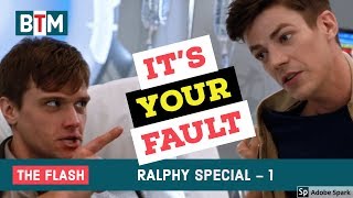 The Flash Season 4 Ralph Dibny Best Funny Scenes -1 Best Tv Moments