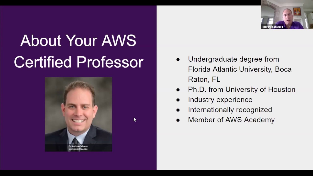 Amazon Web Services MicroCred Webinar