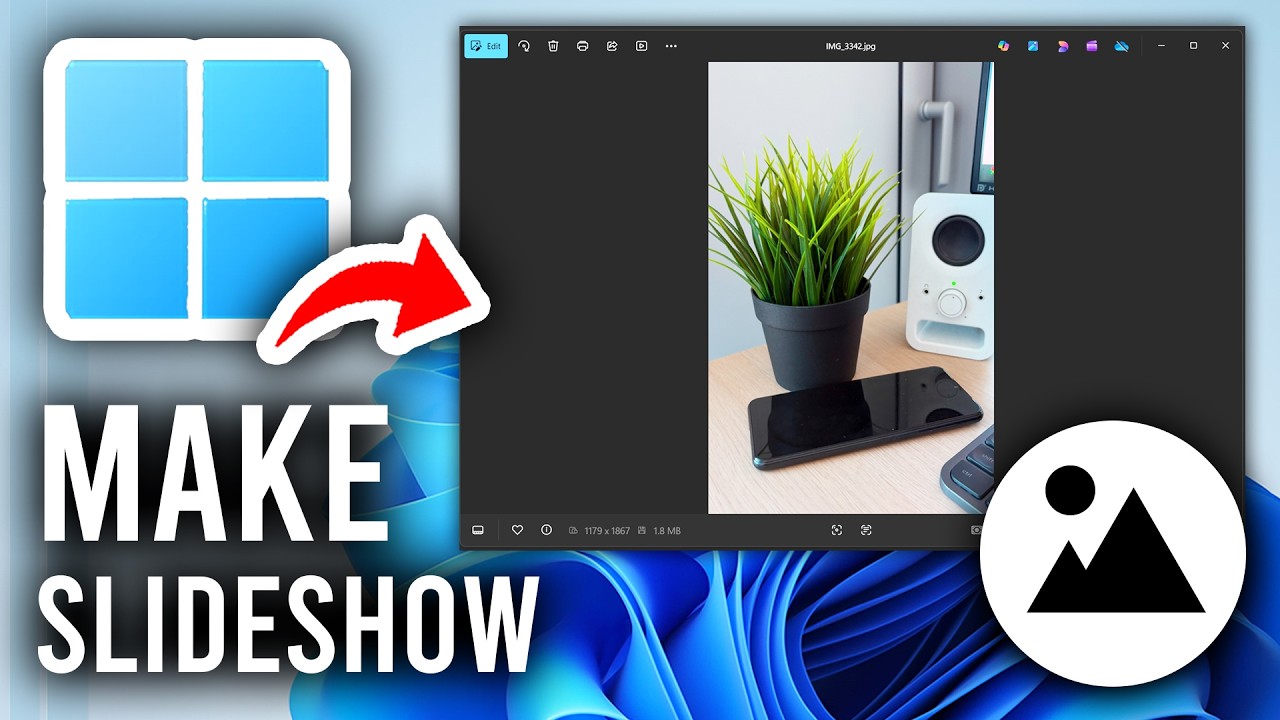 How To Make Photo Slideshow In Windows 11/10 - View Photos As Slideshow ...