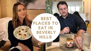 The Best Restaurants in Beverly Hills, Los Angeles!