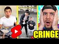 REAZIONE agli SHORTS di YOUTUBE (molto PEGGIO di TikTok) *cringe cubico*