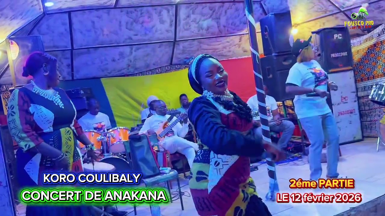 KORO COULIBALY Clip((concert de Anakana))2ème Partie