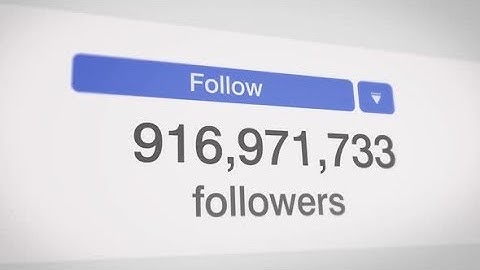 Followers Counter Bar | Motion Graphics - Videohive template