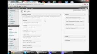 Celebrity WordPress Widget Area Explained - Manage your WordPress Website Wealth