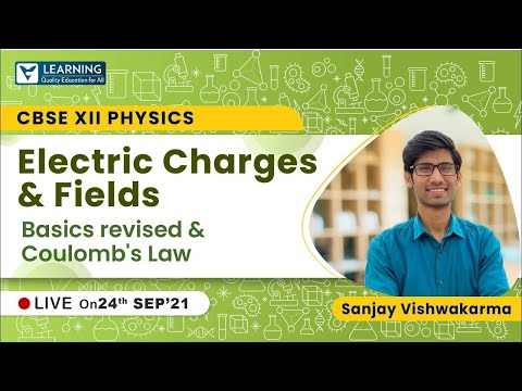 Class 12 CBSE Physics | Electric charges and fields | KSEEB | By Sanjay sir | Vista&rsquo;s Learning