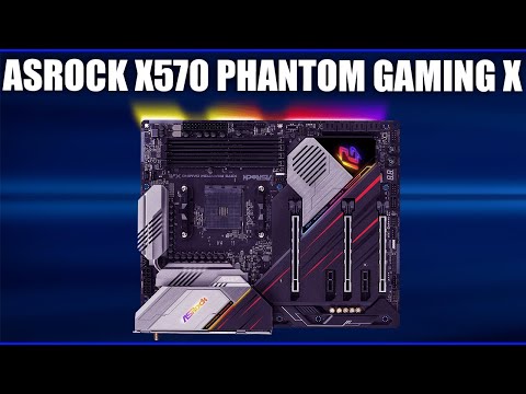 Материнская плата ASRock X570 Phantom Gaming X