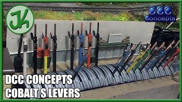 The ultimate model turnout and accessory control? Cobalt S levers.