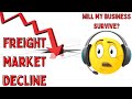 Declining Freight Market | Will My Business Survive??