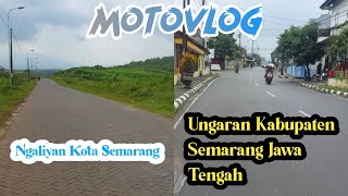 Suasana Sore hari Semarang - ungaran - jawa tengah