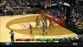Baylor vs Texas | 2015-16 Big 12 Women's Basketball Highlights