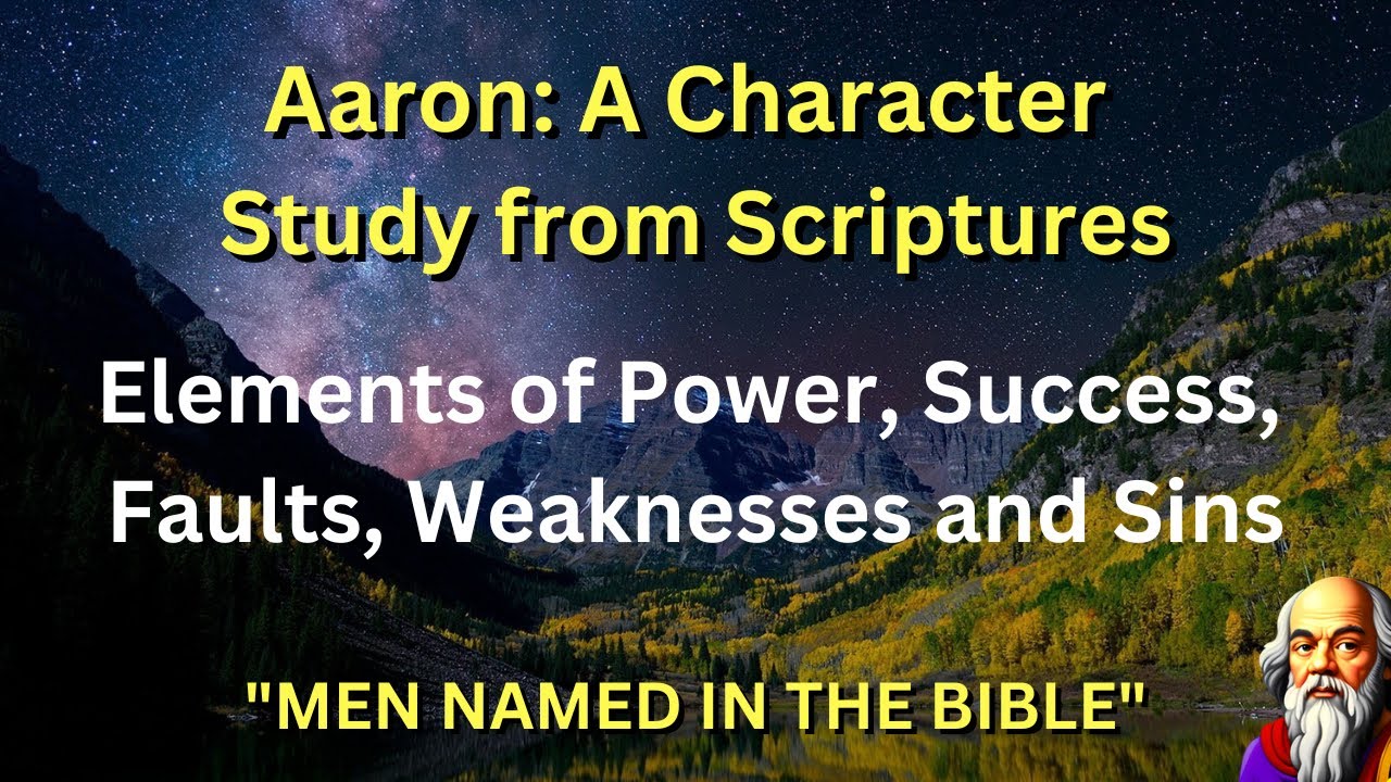 Aaron: A Character Study from Scriptures (Bible Teachings and Topics ...