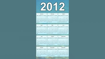 2012 Calendar