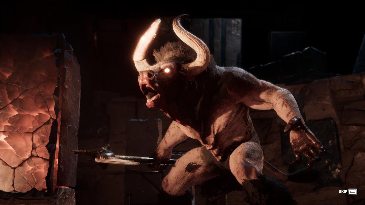 Assassin's Creed® Odyssey Minotaur Boss Fight YouTube