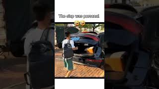 Bro almost have a cardiac arrest 💀 because of the sound #algorithm #funny #commentary #reaction