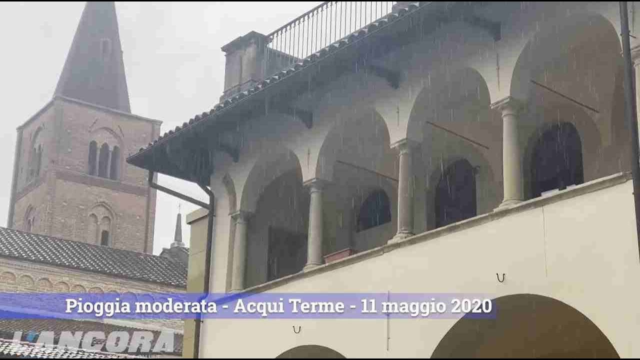 Pioggia ad Acqui Terme