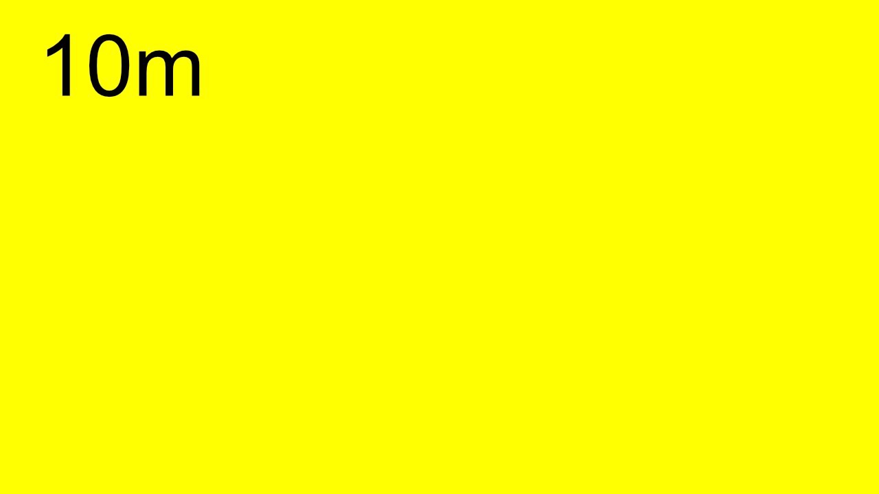 Yellow – 10 Minutes | No Sound | Solid Color - YouTube