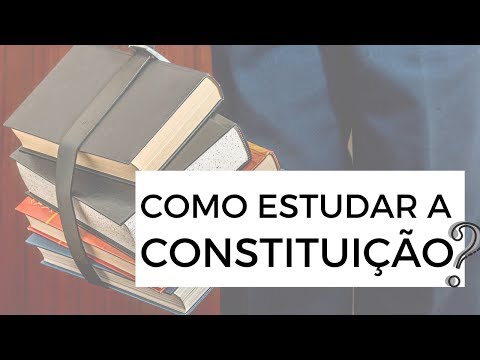 Vídeo: Como Aprender A Constituição