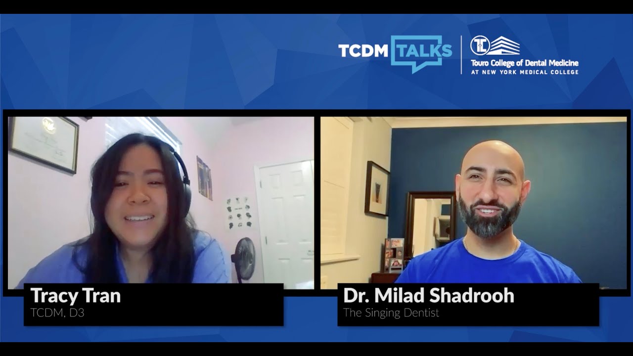 TCDM TALKS Dr. Milad Shadrooh, The Singing Dentist YouTube