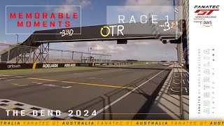 Race Finish & Chequered Flag! | Race 1 | The Bend | Fanatec GT World Challenge Australia