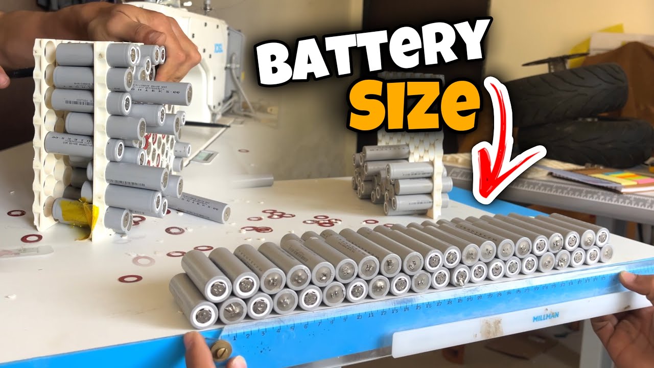 Battery Size Decide हो गया 😃 // Vishal Skater - YouTube