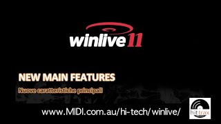 WINLIVE PRO SYNTH 11 - software based MIDI File Backing Track Player/DAW. screenshot 2