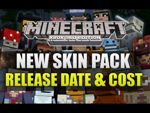 Minecraft - Xbox 360: Skin Pack 3 Announced!!! Cow, Skeleton