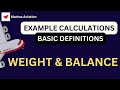 Calculate aircraft weight and balance  moment  arm  centre of gravity