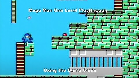 Mega Man One-Level Playthrough using the Nes