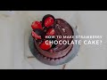 How to make Strawberry Chocolate Cake