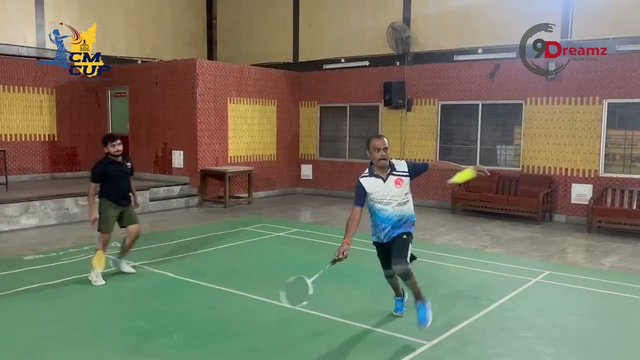 Cmcup 2026  🎥✨ A spirited moment on the court!Shri Shridhar R, President of the Bengaluru Press Club