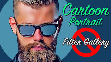 Photoshop: How to Create a CARTOON Portrait without the Filter Gallery & Oil Paint!