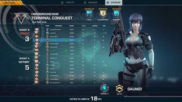 Ghost In The Shell : First Assault - Terminal Conquest Gameplay