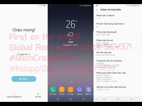 Global ROM Samsung Galaxy Note 8 SCV37 Auto unlock | Note 8 AU