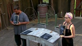 Morgan Lindström och Nina Wahlin gör upp i husförhöret i tinget - Farmen (TV4)