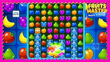Fruits Master Match 3 Game Level 31 - 40 🍑 ( Online Fruit Master Game ) 🍒 @GamePointPK