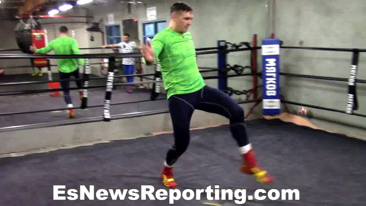 Unreal Alexander Usyk Vasyl Lomachenko Training Schedule Boxing Superstars Youtube