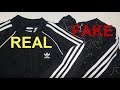 Real vs. Fake Adidas zip up jacket. How to spot original Adidas superstar hoodies.