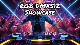 DJ Laser Light for Party, Animation Loop, Hundreds of 3D Animation, DMX512, RGB