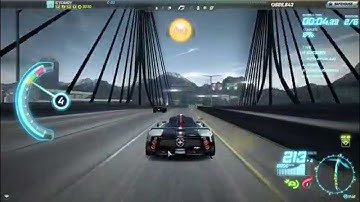 Need for Speed World - HWY 142 Drag - Pagani Zonda Cinque pro stock