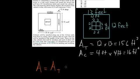 ACT Practice Test 1.34: Area/Perimeter 2