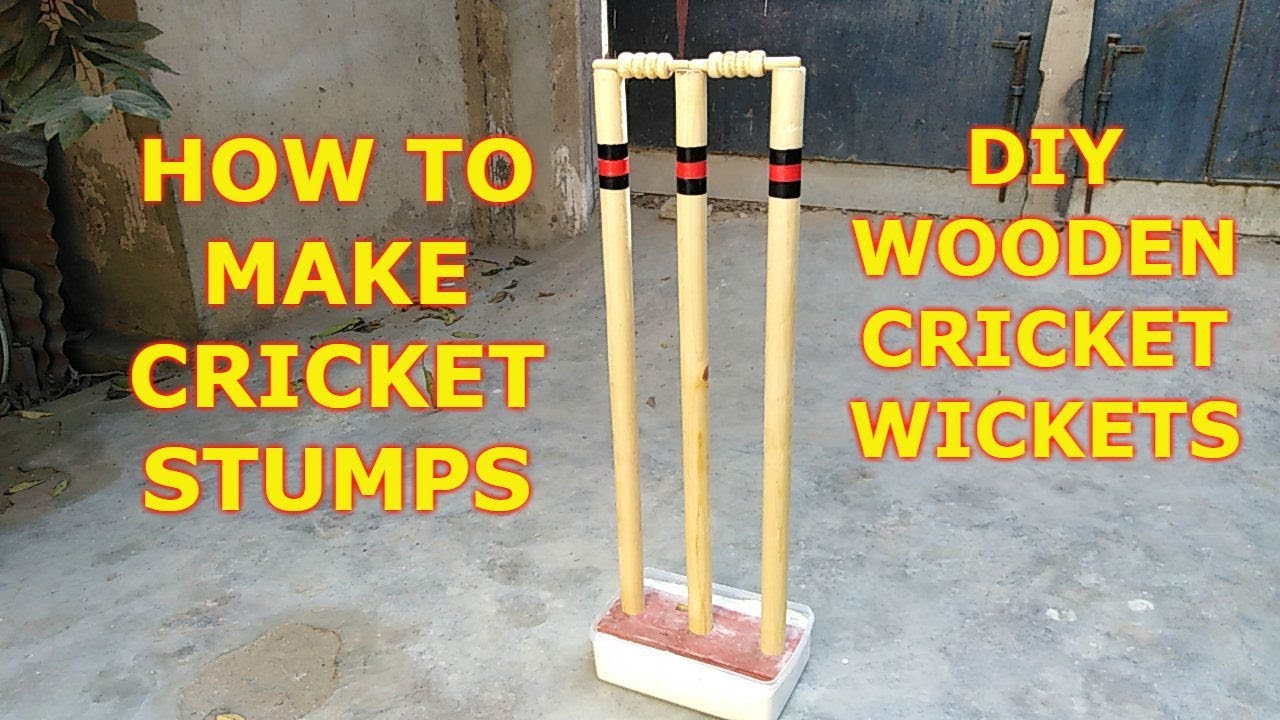 What Wood are Cricket Stumps Made of 