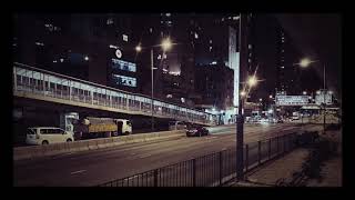 香港街聲車聲（完整一小時）Hong Kong Street Sound 睡眠音樂音效馬路嘈吵雜聲