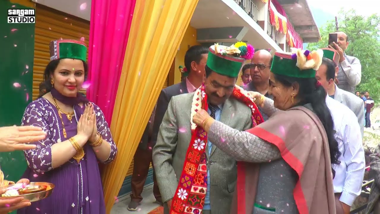 NL NEGI (G.M)GENERAL MANAGER H.P STATE CO-OPERATIVE BANK RETIREMENT PARTY AT SANGLA KINNOUR HOME !