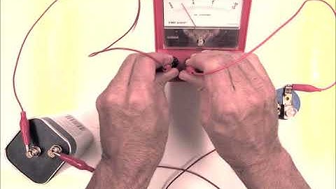 How to connect an ammeter