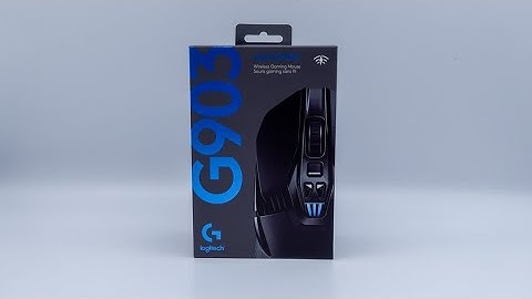 Unboxing the Logitech G903 LIGHTSPEED Mouse