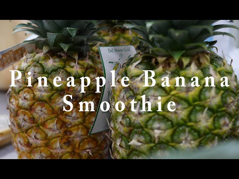 how-to-make-a-pineapple-banana-smoothie