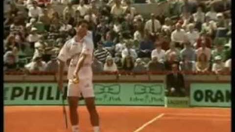 Pete Sampras tennis serve
