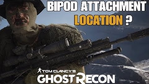 How To Find THE BIPOD Sniper Attachment - Ghost Recon Breakpoint
