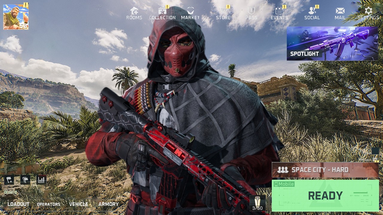 PLAYING AS SAEED IN DELTA FORCE MOBILE OPERATION